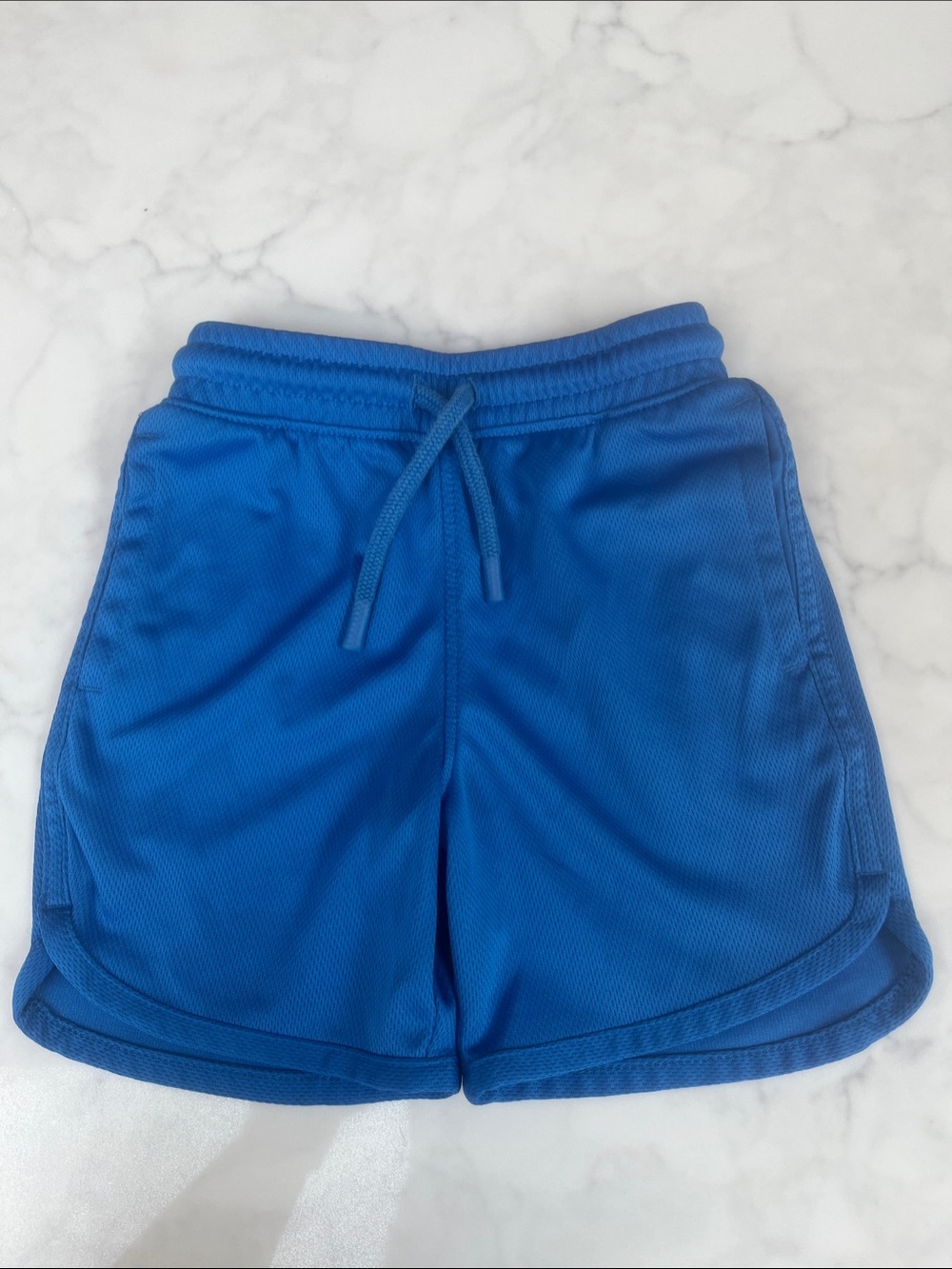 Garanimals Bright Blue Boy’s Athletic Mesh Shorts with Drawstring
